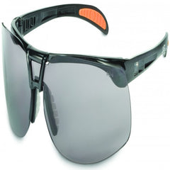 Protege Black Frame - Gray HydroSheildÆ Anti-Fog Lens Safety Glasses - Industrial Tool & Supply