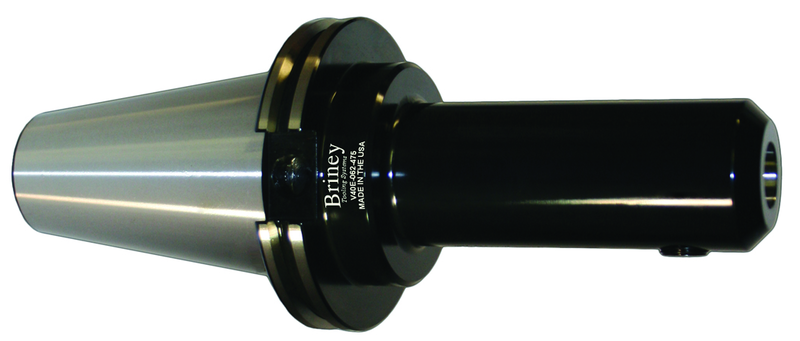 1/2 CAT40 Tru Position - Eccentric Bore Side Lock Adapter with a 4-1/2 Gage Length - Industrial Tool & Supply