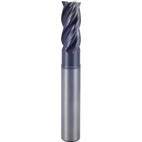 1/8″ × 1/8″ × 5/32″ × 3″ 4 Flute Square End Carbide End Mill-Plain Shank - Y-Coating - Exact Industrial Supply