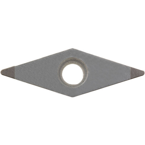 VBGW 3305 KBN525, 0.008″ Corner Radius, 3/16″ Thick, 3/8″ Inscribed Circle, 35 Degree Diamond, Turning Indexable Insert