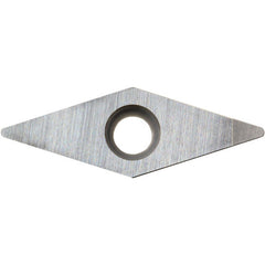 VBGW 221 KBN525, 1/64″ Corner Radius, 1/8″ Thick, 1/4″ Inscribed Circle, 35 Degree Diamond, Turning Indexable Insert