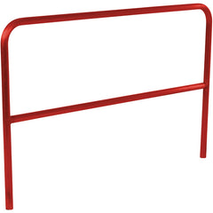 Steel Pipe Safety Railing 72″ Length Red