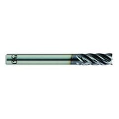 3/8 x 3/8 x 1/2 x 2 5Fl  Square Carbide End Mill - TiALN - Industrial Tool & Supply