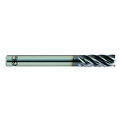 1 x 1 x 1-1/2 x 4 5Fl  Square Carbide End Mill - TiALN - Industrial Tool & Supply