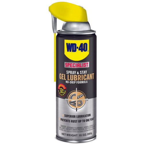 STAY AND SPRAY GEL LUBE 10OZ - Industrial Tool & Supply