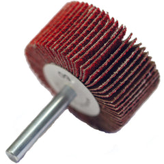 3X1X1/4 SX80 CER MTD FLAP WHEEL - Industrial Tool & Supply