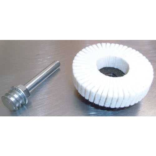 3″ SOFT FELT POLISH FLAP DISC - Industrial Tool & Supply