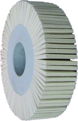 6 x 1 x 1" - Soft - Felt Polishing Flap Wheel - Industrial Tool & Supply