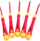 5PC PREC SLOTTED SCREWDRIVER SET - Industrial Tool & Supply