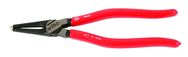 Straight Internal Retaining Ring Pliers 1.5 - 4" Ring Range .090" Tip Diameter with Soft Grips - Industrial Tool & Supply