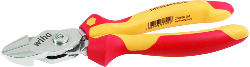 8" Insulated BiCut SuperCut Compound Cutters with Natural Brush Finish - Industrial Tool & Supply