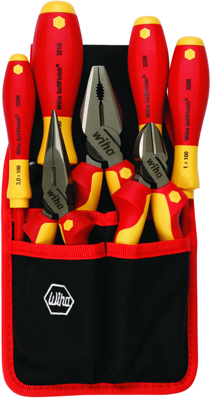 7PC PLIERS/CUTTER/SCRWDRVR SET - Industrial Tool & Supply