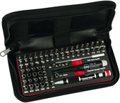 Master Tech Micro Bit 68 Pc. set in Travel Case - Industrial Tool & Supply