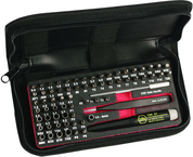 ESD Safe Micro Bit Set 68 Pc. W/ ESD Safe Tweezers - Industrial Tool & Supply