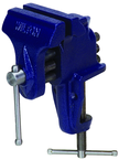 150, Bench Vise - Clamp-On Base, 3" Jaw Width, 2-1/2" Maximum Jaw Opening - Industrial Tool & Supply