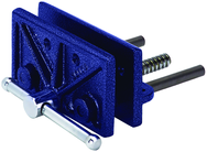 176, Light-Duty Woodworkers Vise - Mounted Base, 6-1/2" Jaw Width, 4-1/2" Maximum Jaw Opening - Industrial Tool & Supply