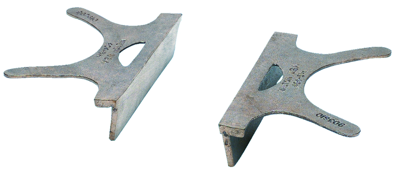 404-5.5, Copper Jaw Caps, 5-1/5" Jaw Width - Industrial Tool & Supply