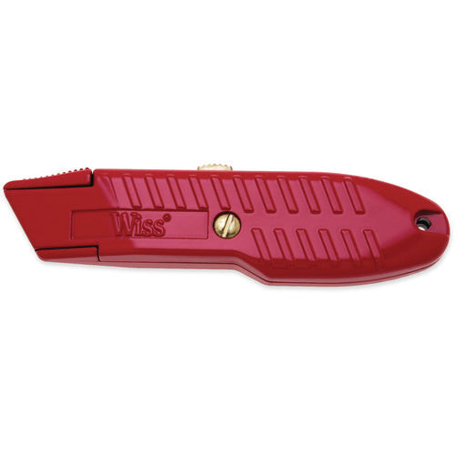 WK5V Heavy Duty Retractable Utility Knife With 3 Blades, Carded - Industrial Tool & Supply