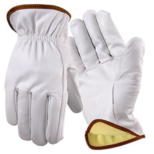 Size L Goatskin Leather Cut Glove Y0103L - Industrial Tool & Supply