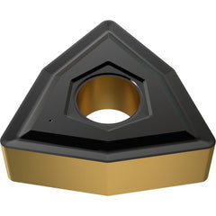WNMG 432 UC YG3030, 1/32″ Corner Radius, 3/16″ Thick, 1/2″ Inscribed Circle, CVD, Trigon, Turning Indexable Insert