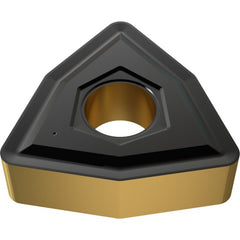 WNMG 433 UC YG3030, 3/64″ Corner Radius, 3/16″ Thick, 1/2″ Inscribed Circle, CVD, Trigon, Turning Indexable Insert