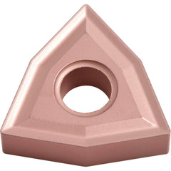WNMG 431 CA315, 1/64″ Corner Radius, 3/16″ Thick, 1/2″ Inscribed Circle, TiCl2O3/Ti, 80 Degree Trigon, Turning Indexable Insert