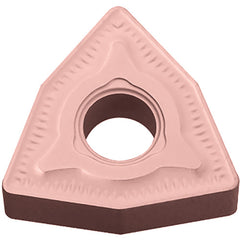 WNMG 433 GC CA320, 3/64″ Corner Radius, 3/16″ Thick, 1/2″ Inscribed Circle, TiCnulll2O3/Ti, Trigon, Turning Indexable Insert
