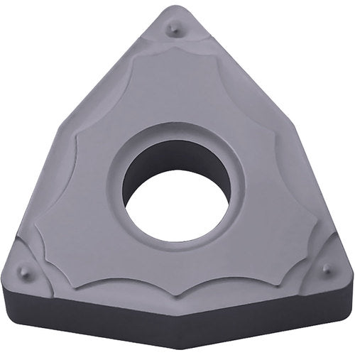WNMG 432 GP PV7010, 1/32″ Corner Radius, 3/16″ Thick, 1/2″ Inscribed Circle, TiCN (MEGACOAT), Trigon, Turning Indexable Insert