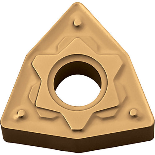 WNMG 431 HS CA5525, 1/64″ Corner Radius, 3/16″ Thick, 1/2″ Inscribed Circle, TiCnulll2O3/TiN, Trigon, Turning Indexable Insert