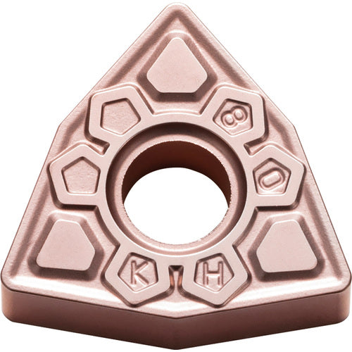 WNMG 432 KH CA320, 1/32″ Corner Radius, 3/16″ Thick, 1/2″ Inscribed Circle, TiCnulll2O3/Ti, Trigon, Turning Indexable Insert