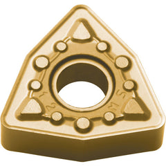 WNMG 432 MS CA6515, 1/32″ Corner Radius, 3/16″ Thick, 1/2″ Inscribed Circle, TiCnulll2O3/TiN, Trigon, Turning Indexable Insert