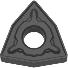 WNMG 432 PH CA4505, 1/32″ Corner Radius, 3/16″ Thick, 1/2″ Inscribed Circle, TiCl2O3, 80 Degree Trigon, Turning Indexable Insert