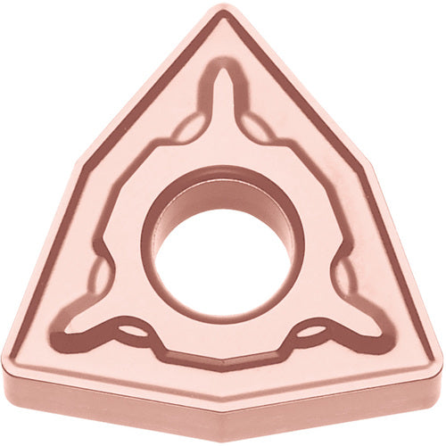 WNMG 432 PH CA315, 1/32″ Corner Radius, 3/16″ Thick, 1/2″ Inscribed Circle, TiCnulll2O3/Ti, Trigon, Turning Indexable Insert