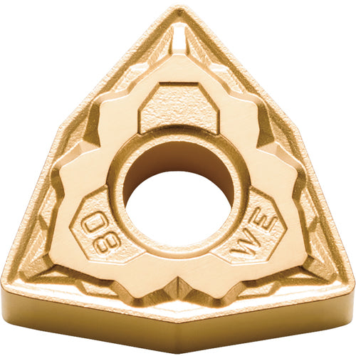WNMG 433 WE TN620, 3/64″ Corner Radius, 3/16″ Thick, 1/2″ Inscribed Circle, TiCN, 80 Degree Trigon, Turning Indexable Insert