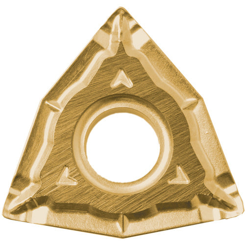 WNMG 432 WQ CA5525, 1/32″ Corner Radius, 3/16″ Thick, 1/2″ Inscribed Circle, TiCnulll2O3/TiN, Trigon, Turning Indexable Insert