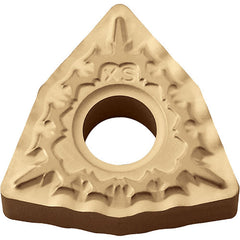 WNMG 432 XS PV730, 1/32″ Corner Radius, 3/16″ Thick, 1/2″ Inscribed Circle, TiAlN/TiN, 80 Degree Trigon, Turning Indexable Insert