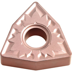 WNMG 433 ZS CA315, 3/64″ Corner Radius, 3/16″ Thick, 1/2″ Inscribed Circle, TiCnulll2O3/Ti, Trigon, Turning Indexable Insert