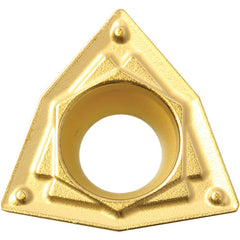 WPMT 2151 HQ CA530, 1/64″ Corner Radius, 3/32″ Thick, 1/4″ Inscribed Circle, TiCnulll2O3/TiN, Trigon, Turning Indexable Insert