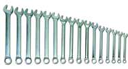 16 Piece Supercombo Wrench Set - High Polish Chrome Finish SAE; 1-5/16 - 2-1/2"; Tools Only - Industrial Tool & Supply