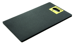 Floor Mat - 17" x 30"; 7/8" Thick; Black Comfort2Go Style - Industrial Tool & Supply