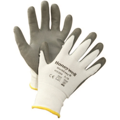 9/L Light Gray HPPE/Gray PU Gloves - Industrial Tool & Supply