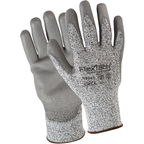 XL GRAY SPECKLE HPPE PU - Exact Industrial Supply