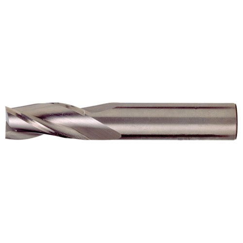 ‎1/16″ × 1/8″ × 3/16″ × 1-1/2″ RHS / RHC Solid Carbide 3-Flute Square End Single End General Purpose End Mill - TiAlN