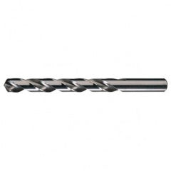 #58 RHS / RHC HSS 118 Degree Radial Point General Purpose Jobber Length Drill - Bright - Industrial Tool & Supply