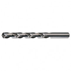 #43 RHS / RHC HSS 118 Degree Radial Point General Purpose Jobber Length Drill - Bright - Industrial Tool & Supply