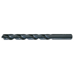 12.20mm RHS / RHC HSS 118 Degree Radial Point General Purpose Jobber Length Drill - Steam Oxide - Exact Industrial Supply
