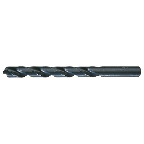 8.90mm RHS / RHC HSS 118 Degree Radial Point General Purpose Jobber Length Drill - Steam Oxide - Exact Industrial Supply