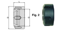 ER25-DIN 6499 Top Clamping Nut - Industrial Tool & Supply