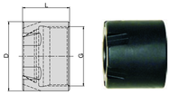 ER25M Top Clamping Nut -Mini - Industrial Tool & Supply