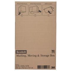 Scotch Folded Box 8022FB 22″ × 22″ × 14″ Folded Box - Industrial Tool & Supply